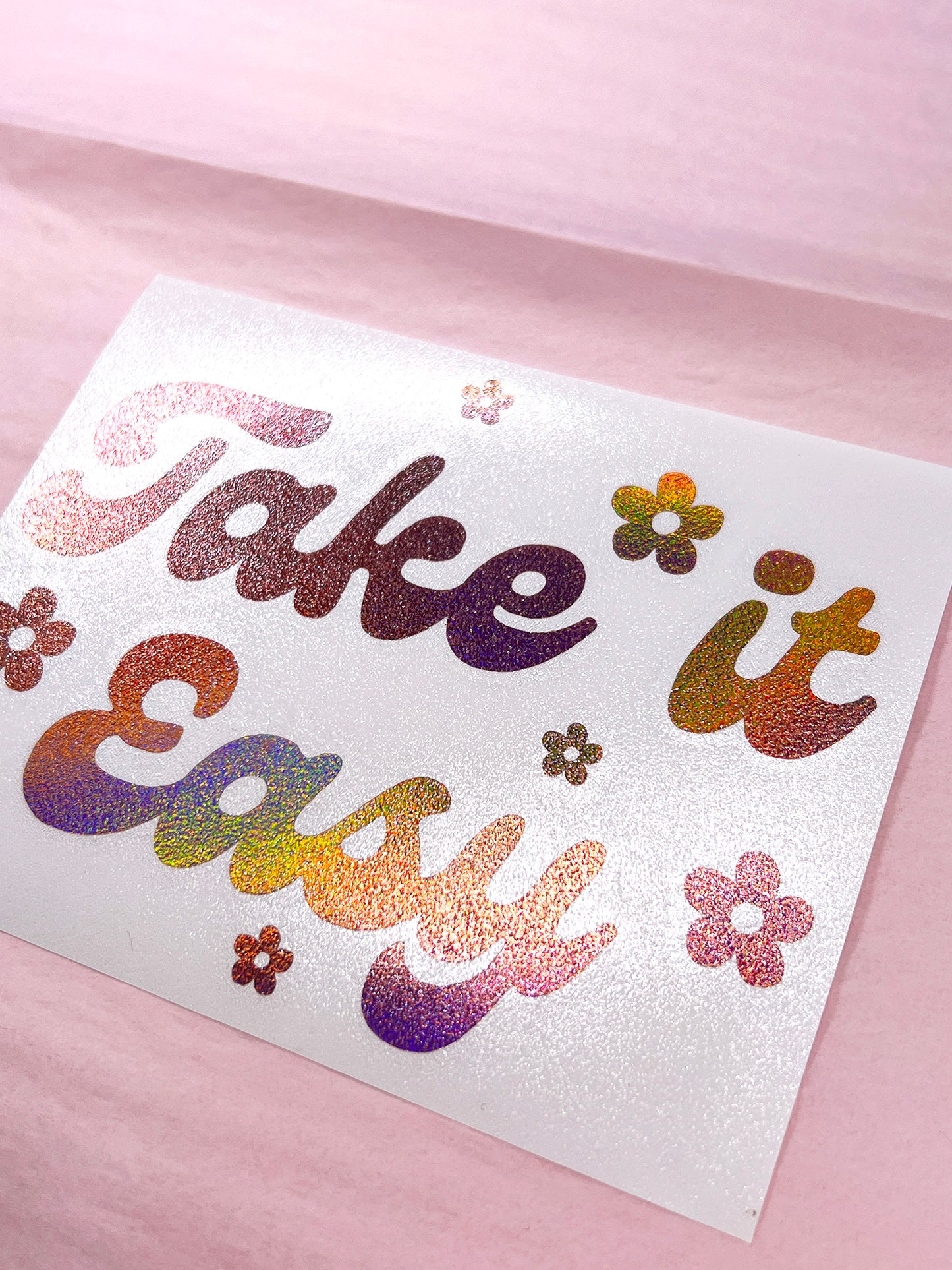 Take it Easy Decal