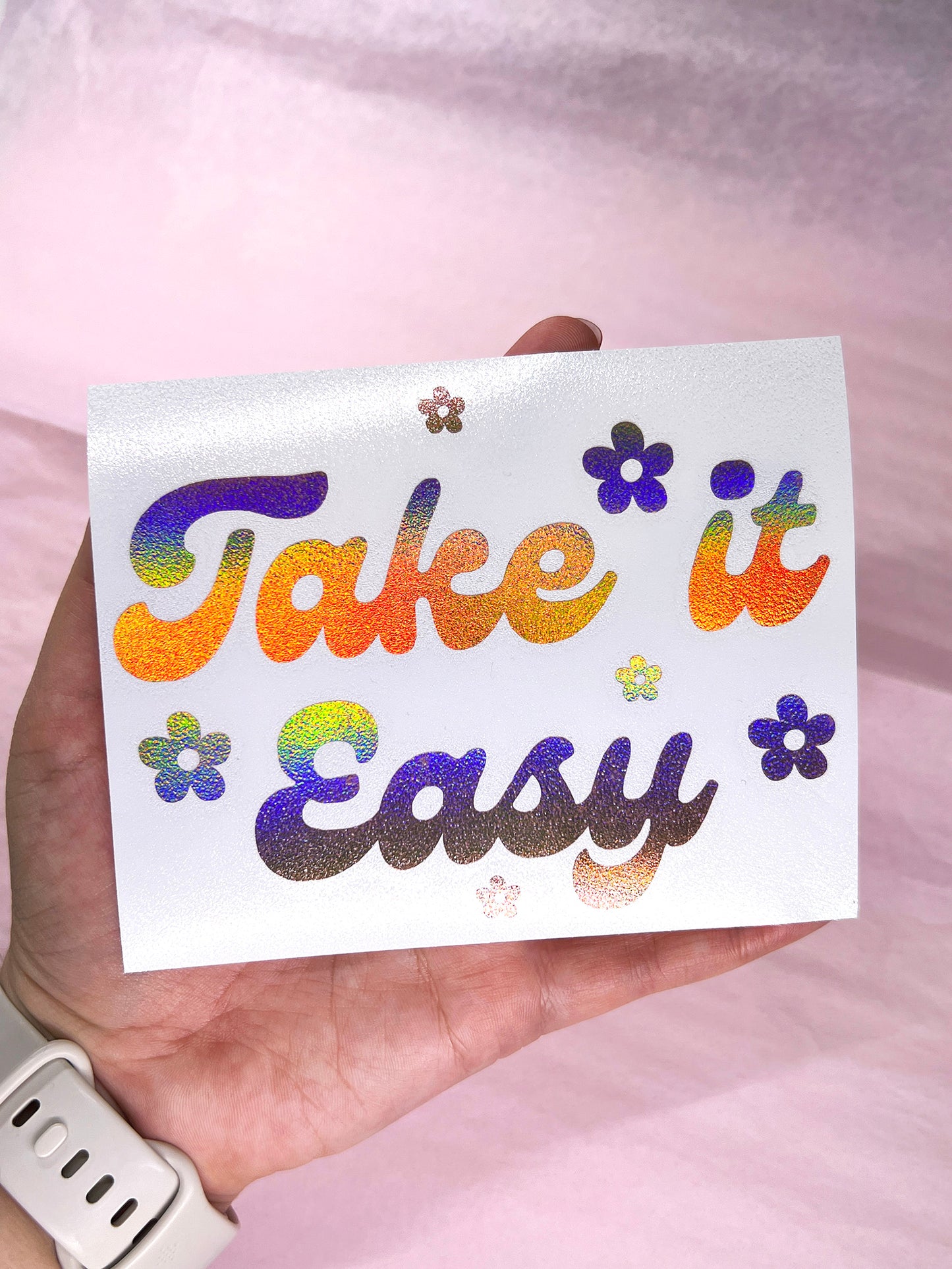 Take it Easy Decal