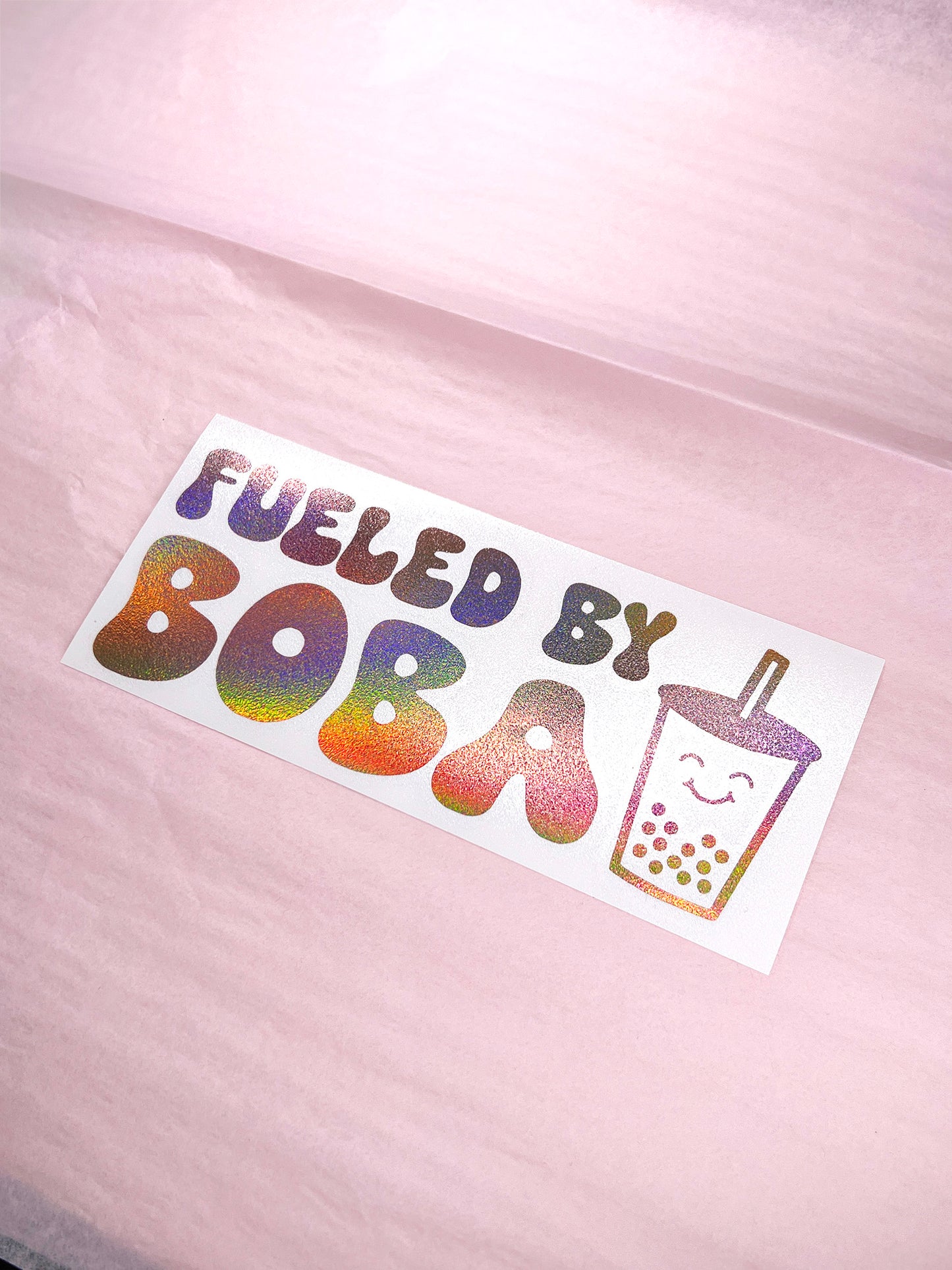 Fueled By Boba Decal