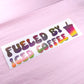 Fueled By Iced Coffee Decal