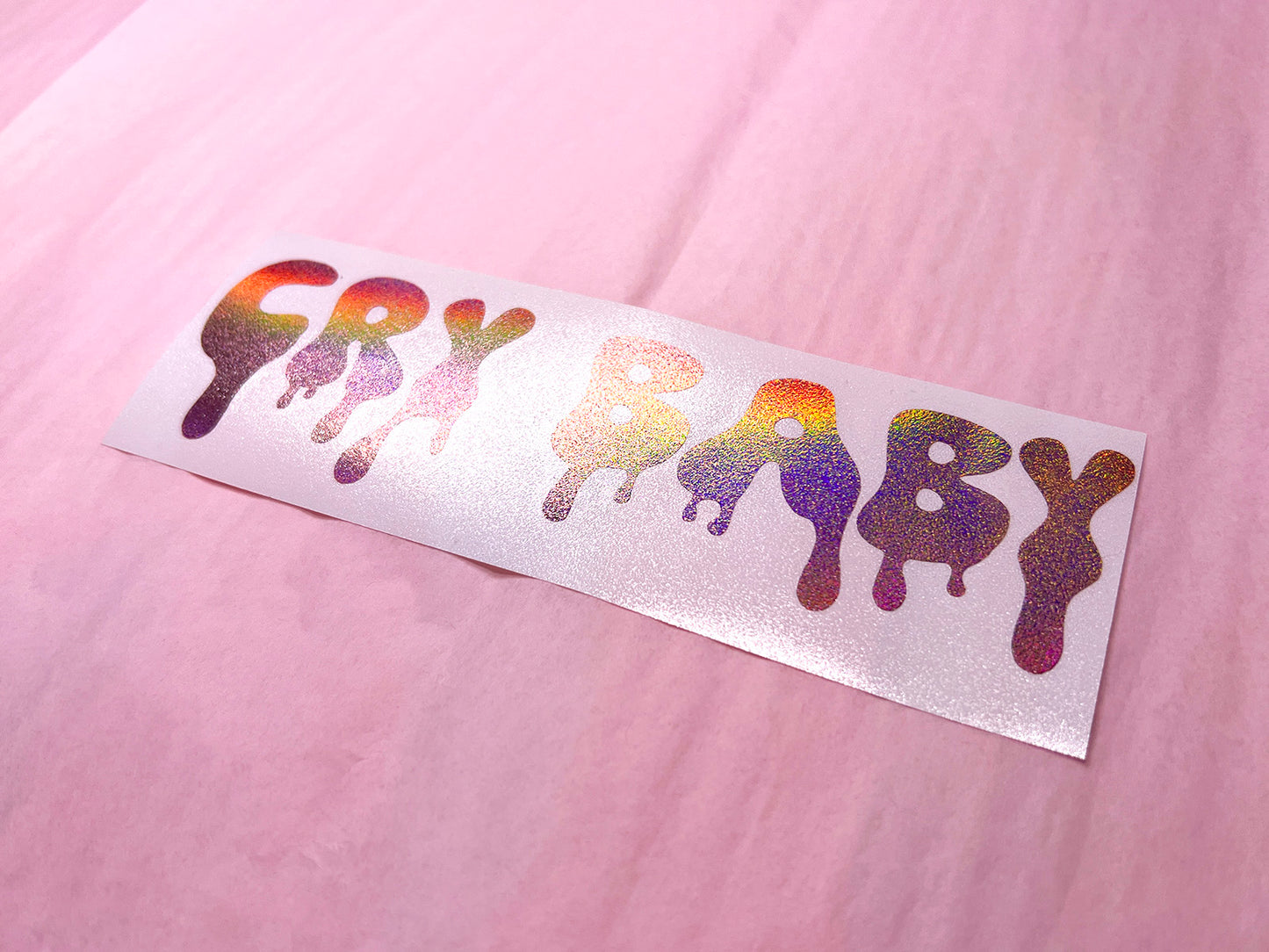 Cry Baby Decal