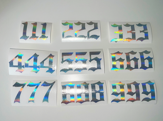 Angel Numbers Decal