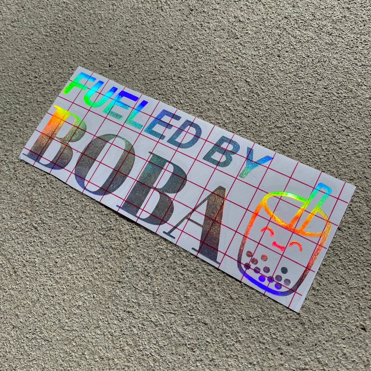 Fueled by Boba Decal