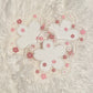 White Cherry Blossom Flower Coaster